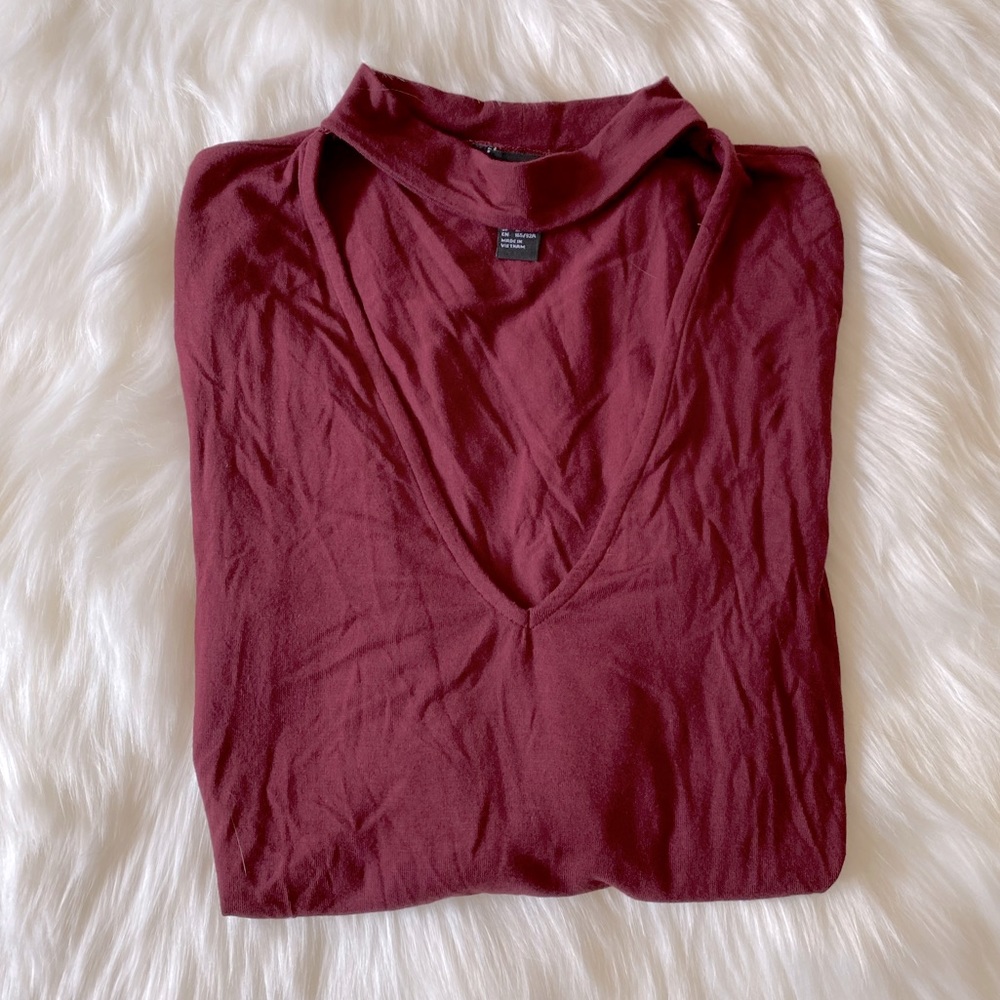 Forever 21 Cutout Top